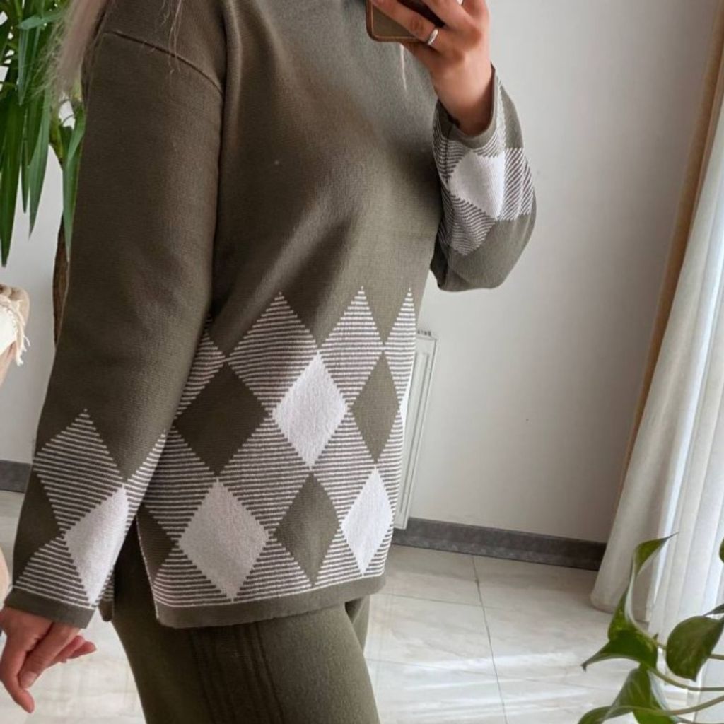 فروش اینترنتی ست بافت لوزی