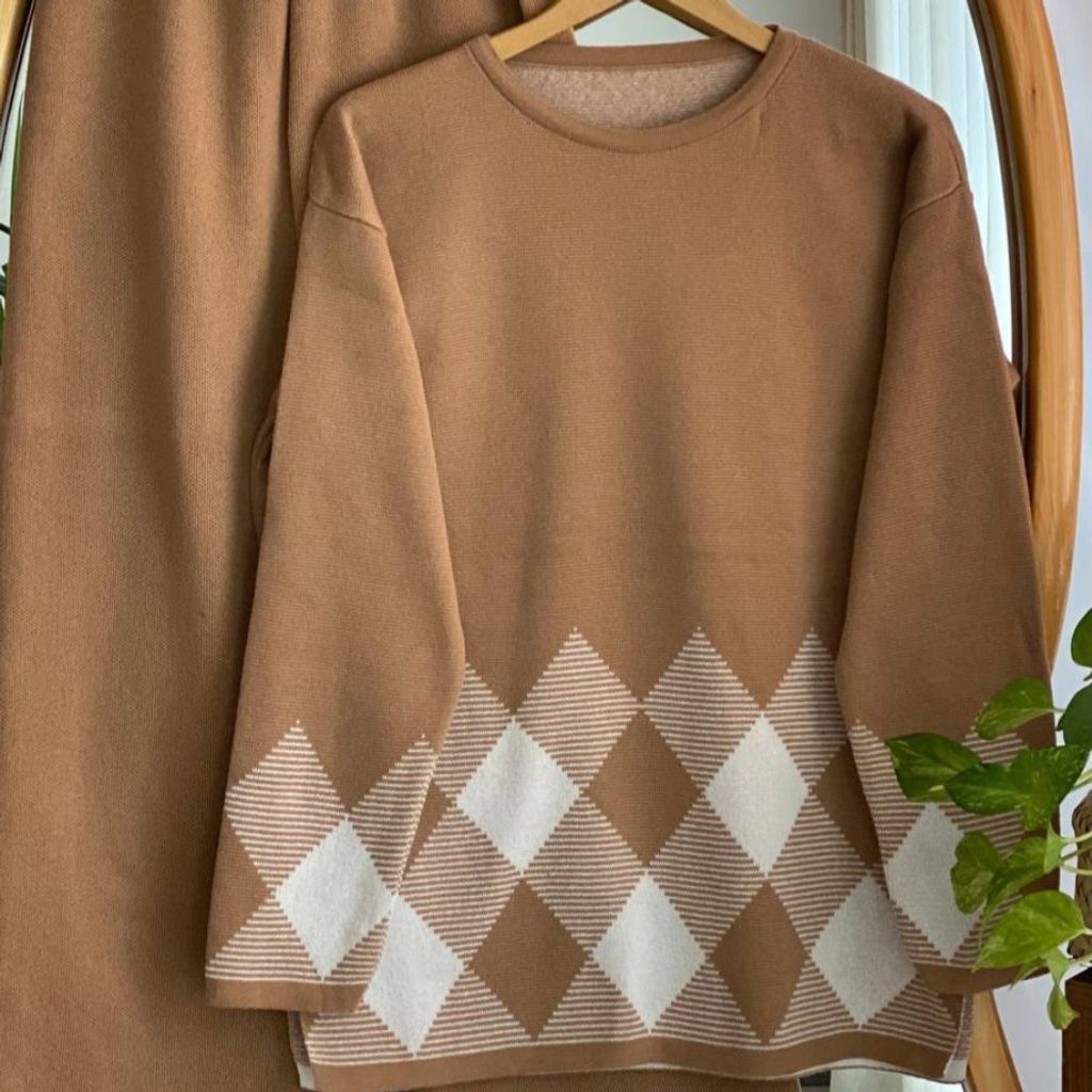 فروش اینترنتی ست بافت لوزی