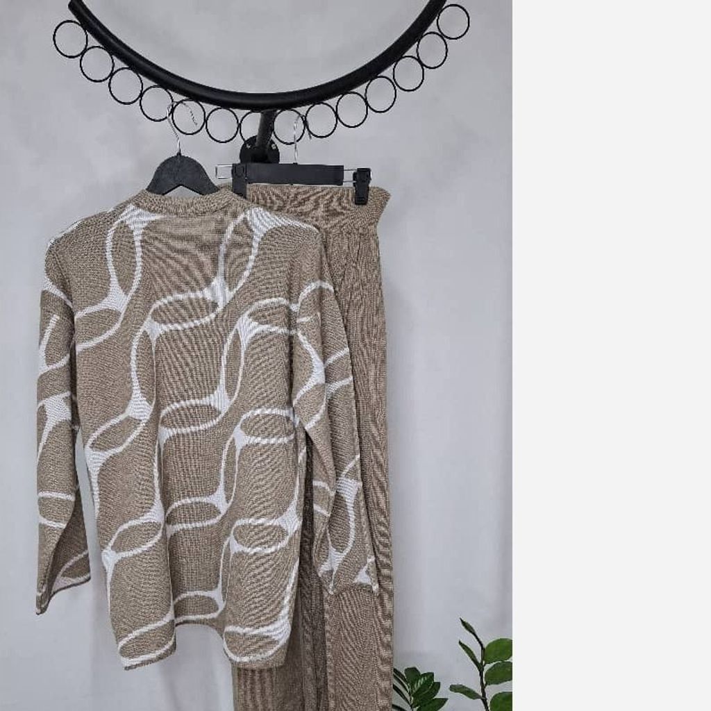 خرید آنلاین ست بلوز شلوار بافت 