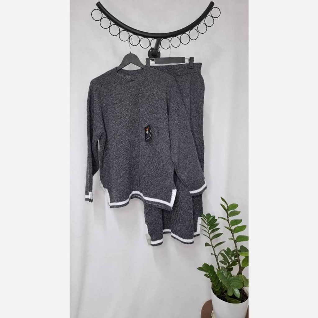 مشخصات ست بلوزز شلوار بافت 