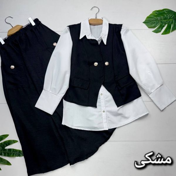 سه تیکه جلیقه و سارافن و شومیز