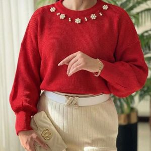 بلوز بافت مروارید یلدایی