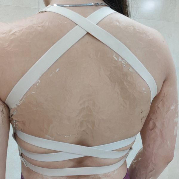 نیمتنه پشت بندی