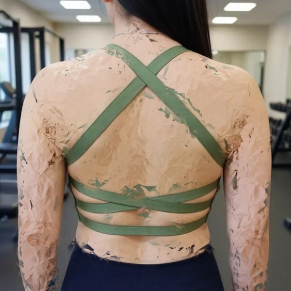 نیمتنه پشت بندی