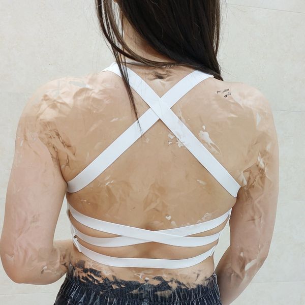 نیمتنه پشت بندی