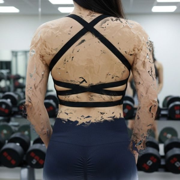 نیمتنه پشت بندی