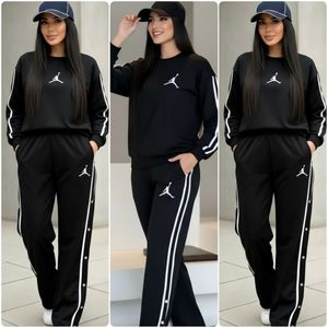 بلوز آستین بلند و شلوار قواره دار جردن