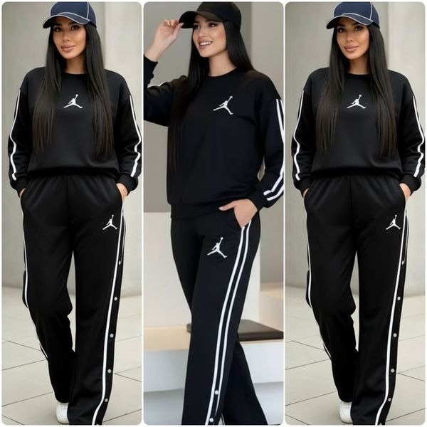 بلوز آستین بلند و شلوار قواره دار جردن