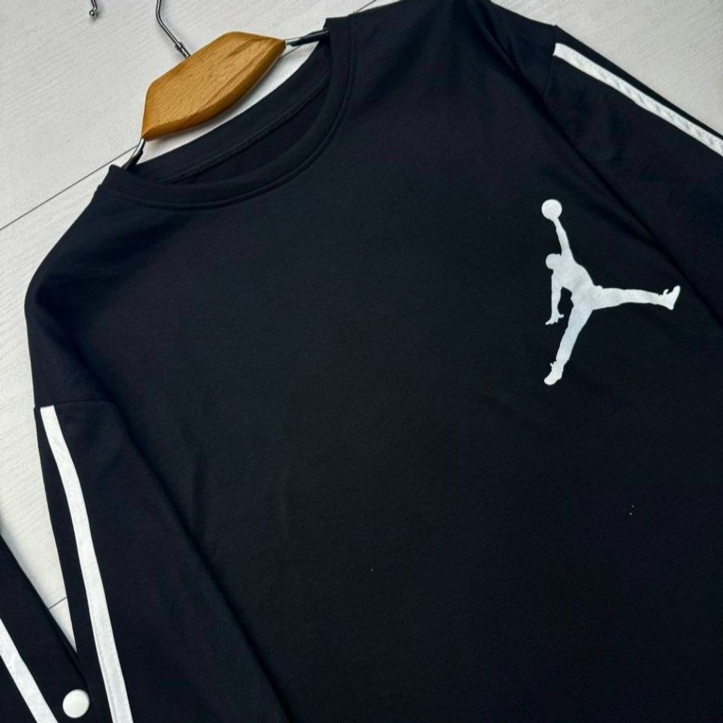 خرید انلاین بلوز آستین بلند و شلوار قواره دار جردن