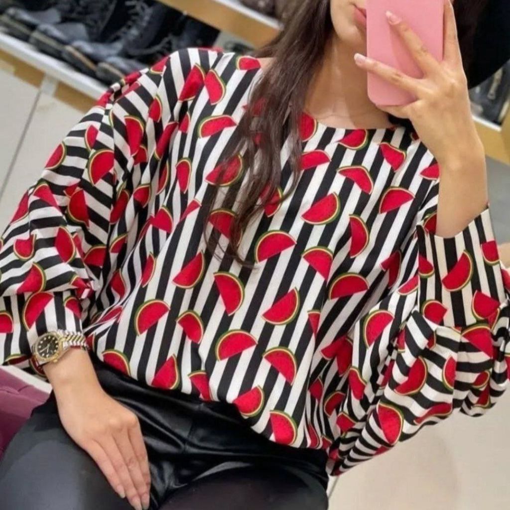 خرید اینترنتی شومیز مجلسی قواره دار یلدایی