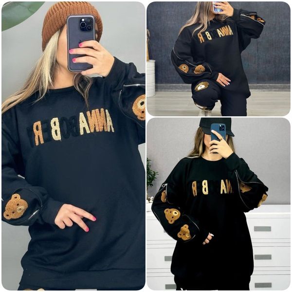 دورس آستین زیپ تدی