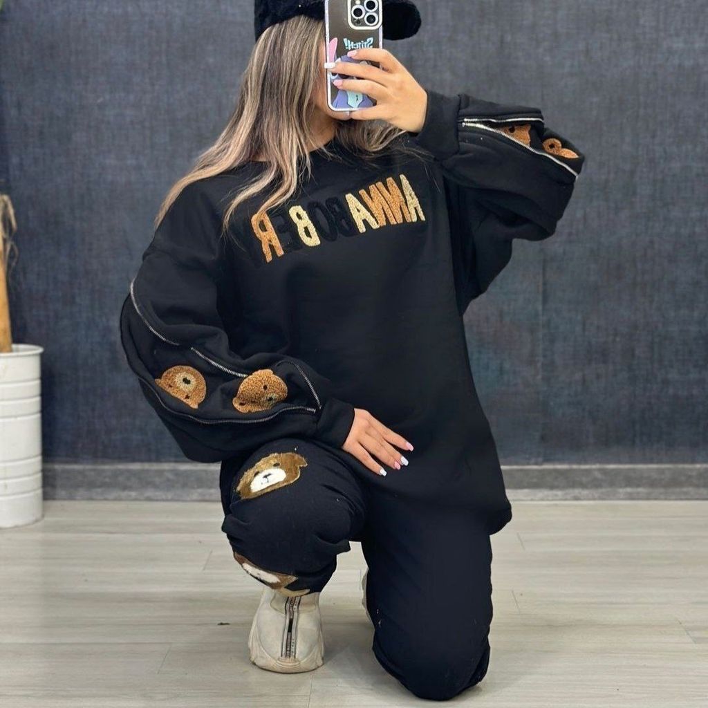 مشخصات دورس آستین زیپ تدی