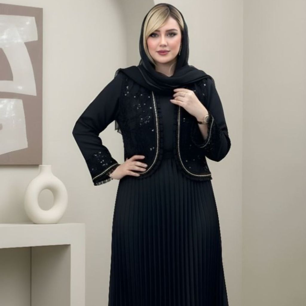 مشخصات ست کت و سارافون شیک و مجلسی بنتا