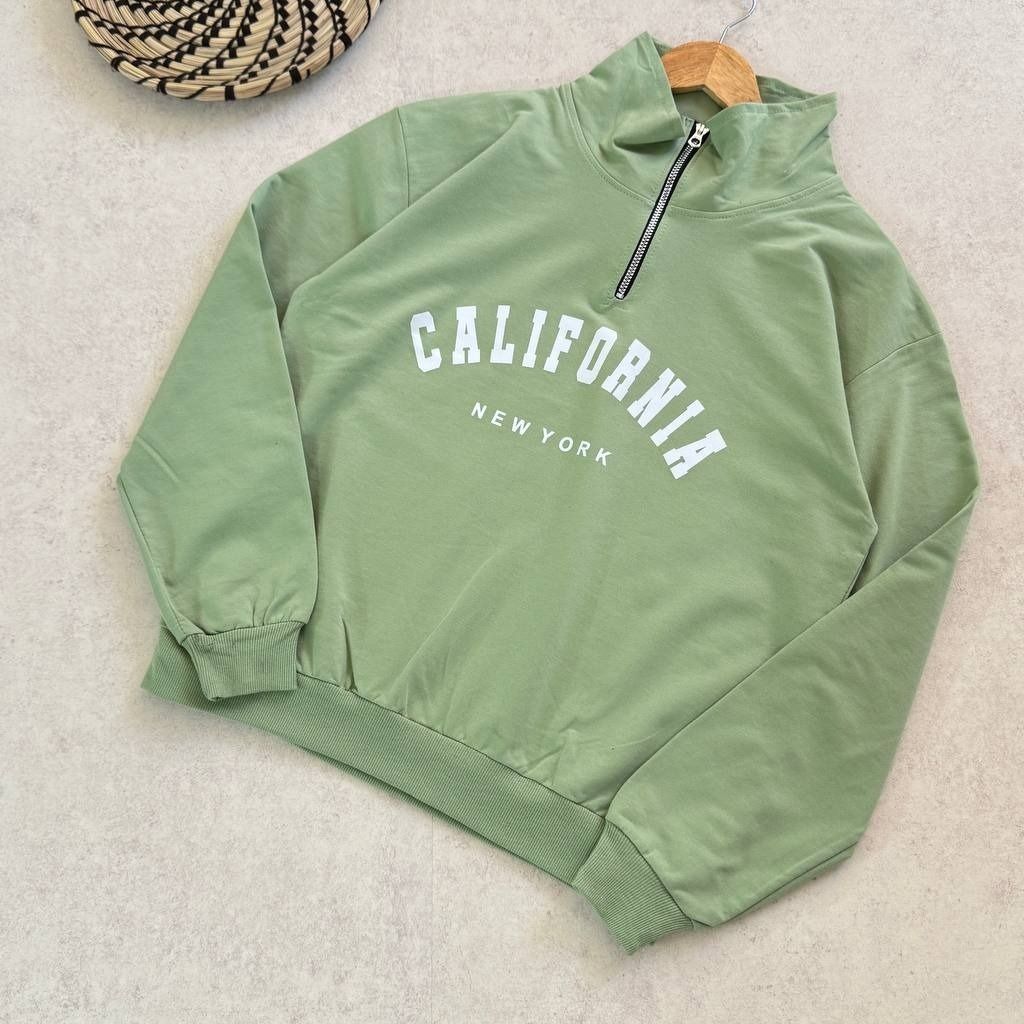 قیمت ارزان دورس نیم زیپ 100 درصد پنبه