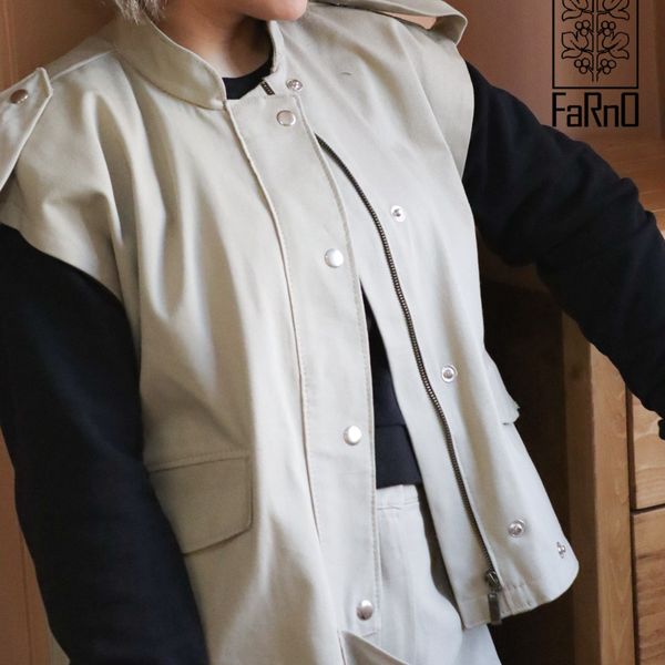 جلیقه و شلوار کتان زنانه