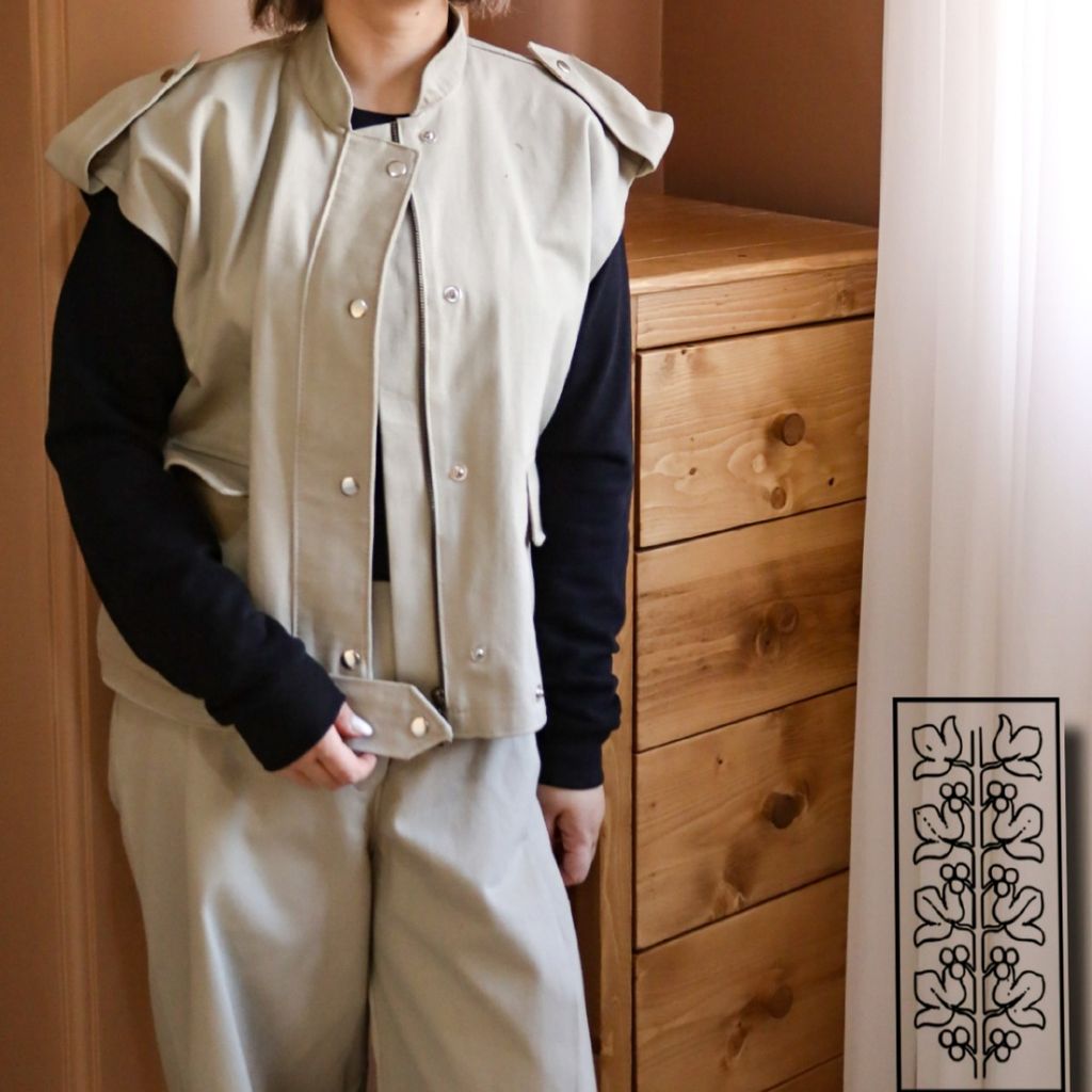 خرید آنلاین جلیقه کتان زنانه