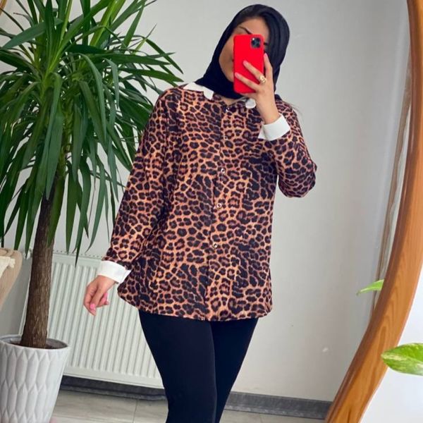 شومیز مجلسی پلنگی