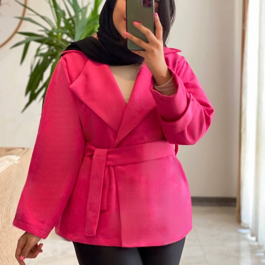 خرید انلاین ترنج کت یقه انگلیسی