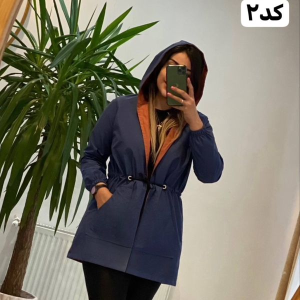 مانتو دورو کلاهدار آیلین