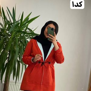 فروش اینترنتی مانتو دورو کلاهدار آیلین