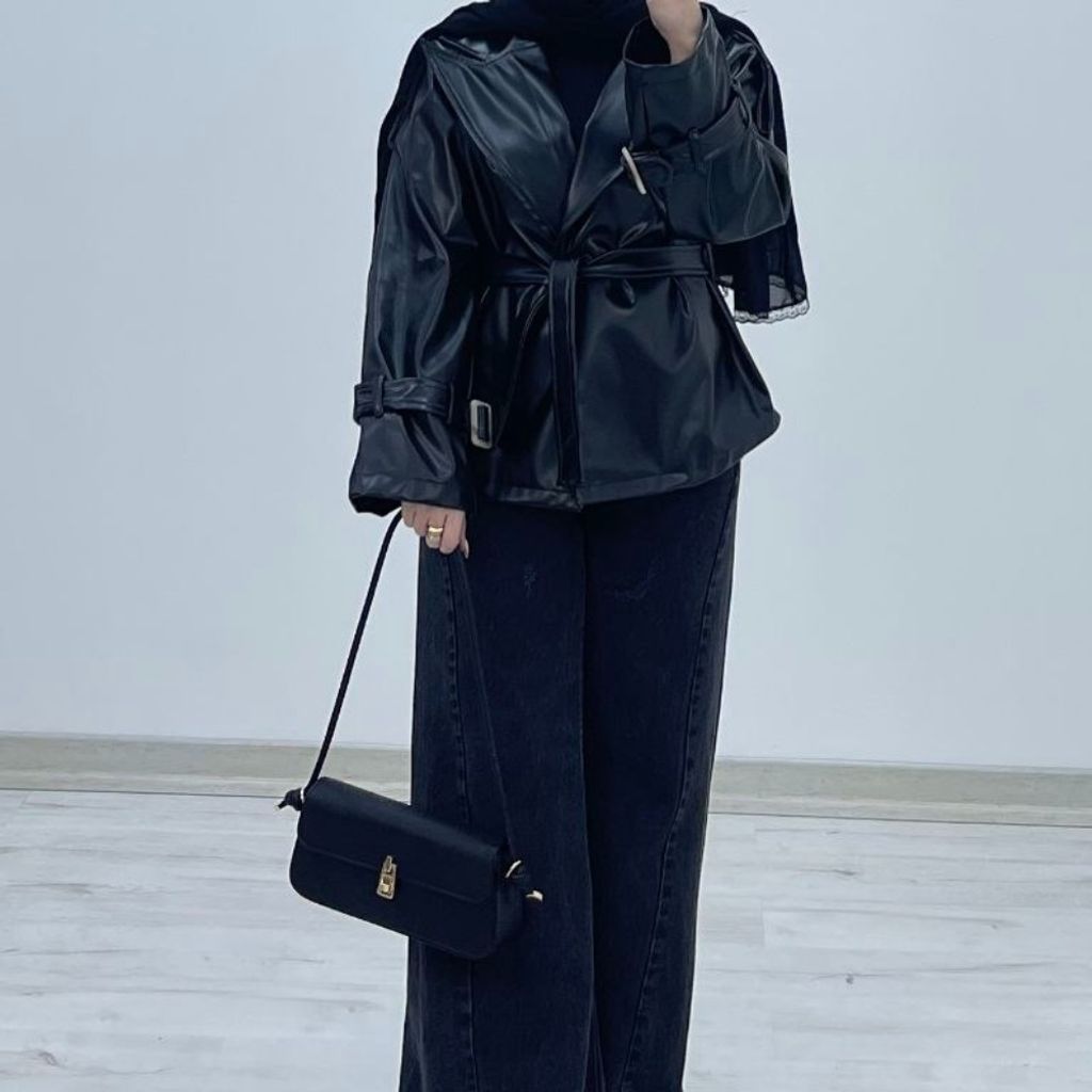 فروش اینترنتی کت چرم نازگل