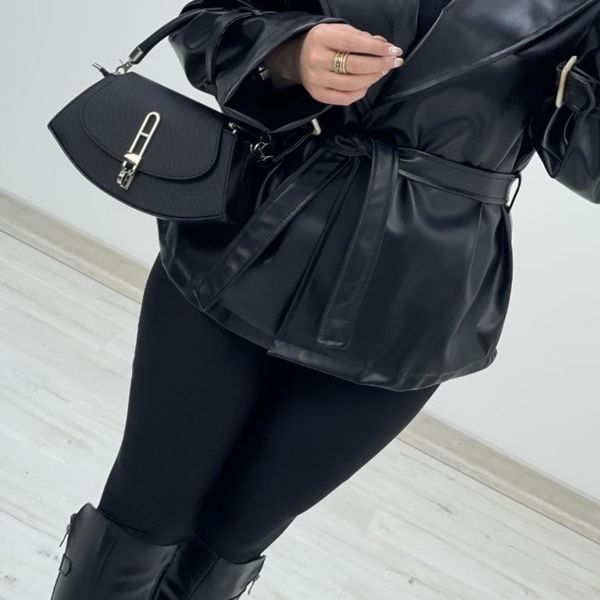 کت چرم نازگل