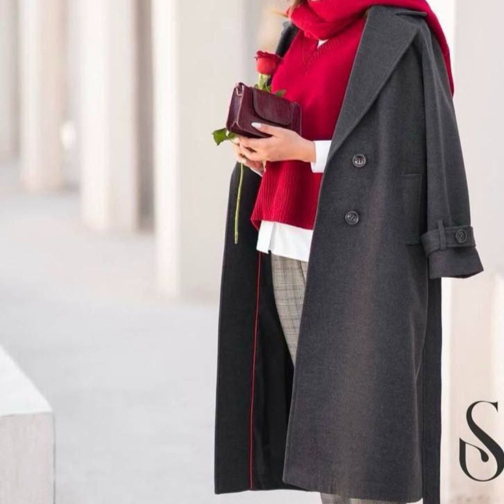 خرید انلاین پالتو زنانه طرح رخساره