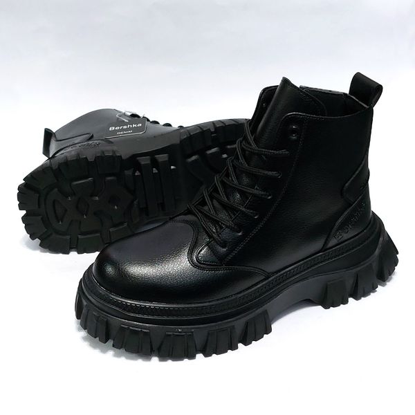 نیم بوت برشکا طرح دکتر مارتینز Bershka Dr.Martens