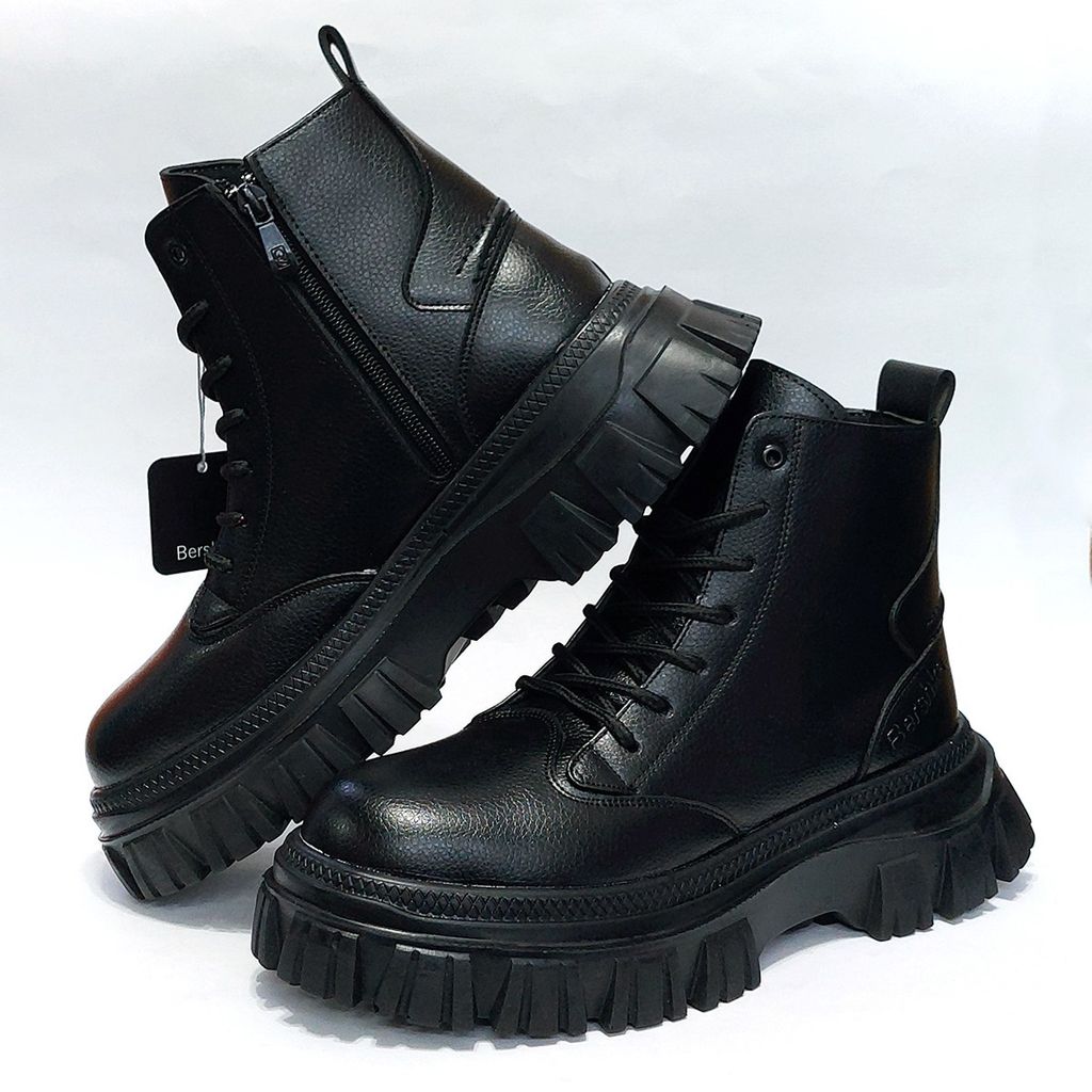 خرید انلاین نیم بوت برشکا طرح دکتر مارتینز Bershka Dr.Martens