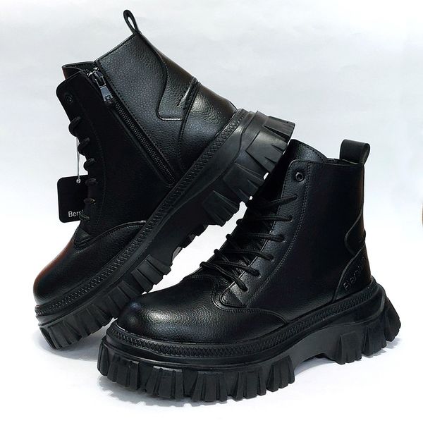 نیم بوت برشکا طرح دکتر مارتینز Bershka Dr.Martens