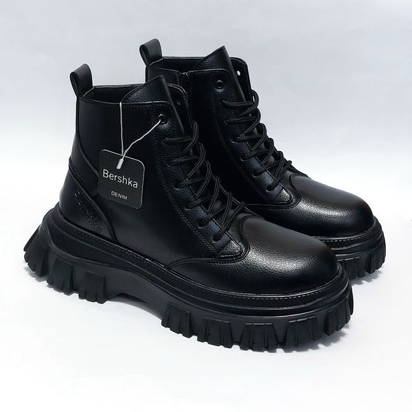 نیم بوت برشکا طرح دکتر مارتینز Bershka Dr.Martens