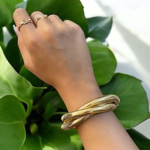 خرید انلاین دستبند النگویی کشی چندلایه کد 3330003