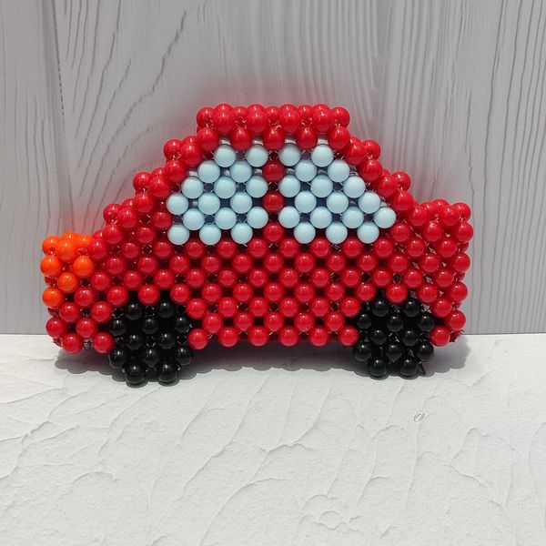 کیف  دست‌ساز مرواریدی