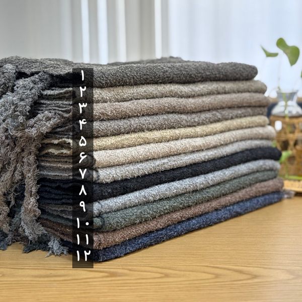 شال تدی ریشه بلند مدل پانیا لوپی کید