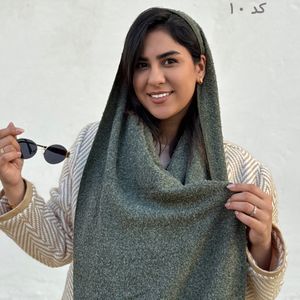 خرید انلاین شال تدی ریشه بلند مدل پانیا لوپی کید