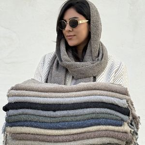 شال تدی ریشه بلند مدل پانیا لوپی کید