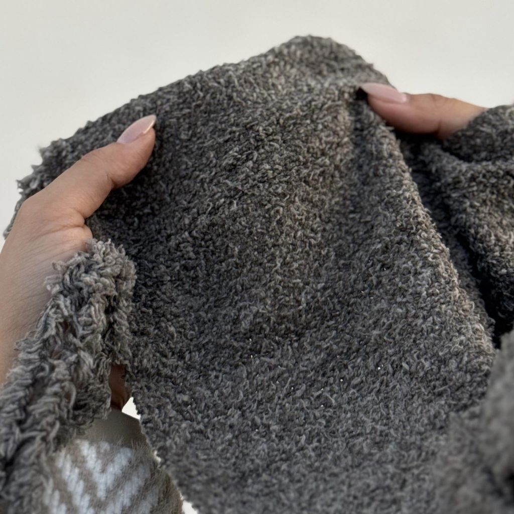 قیمت ارزان شال تدی ریشه بلند مدل پانیا لوپی کید