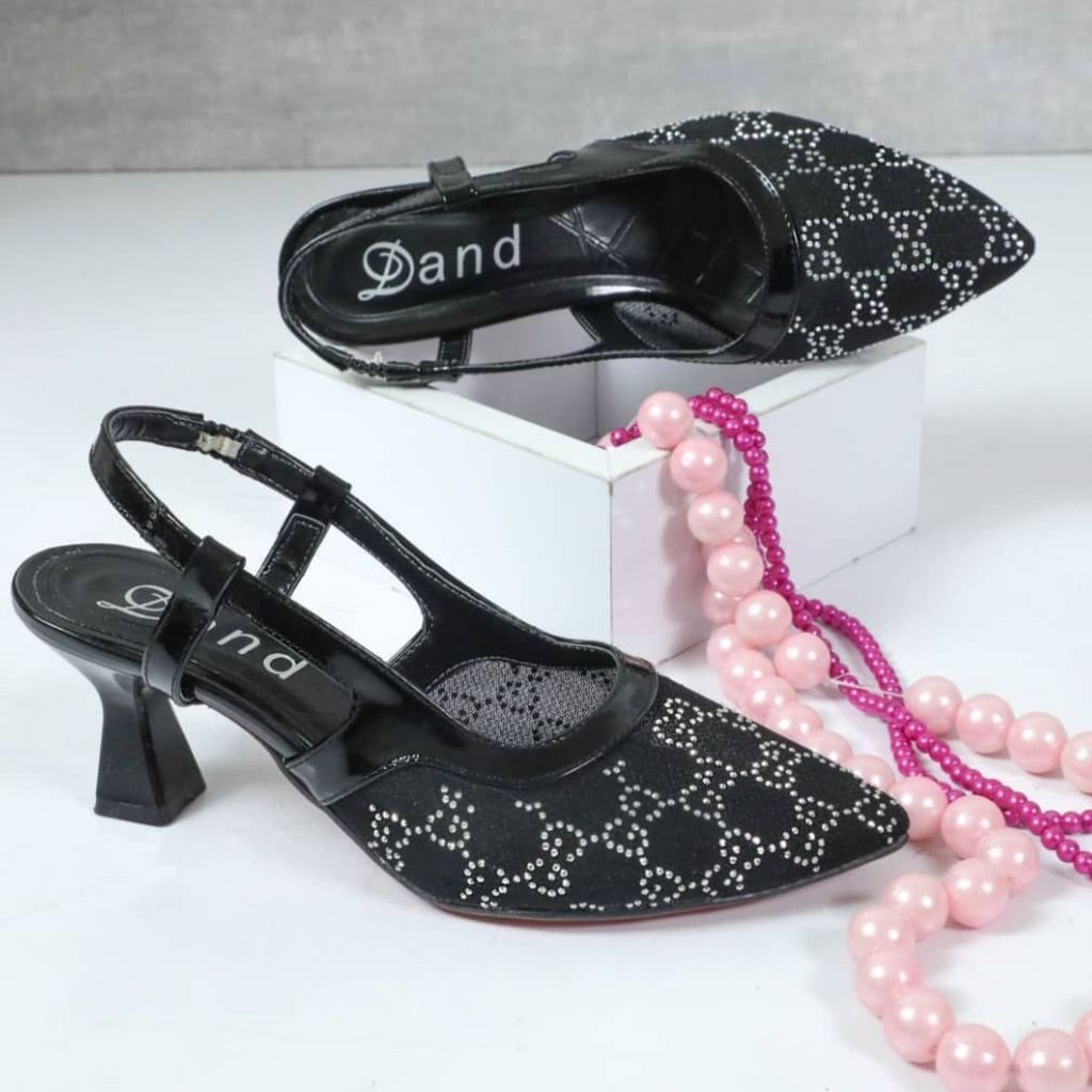 قیمت ارزان کفش مجلسی نگین کوب زنانه