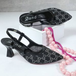 قیمت ارزان کفش مجلسی نگین کوب زنانه