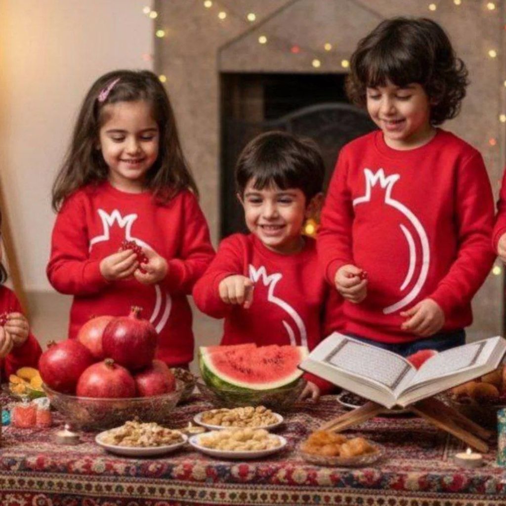 فروش اینترنتی بلوز طرح انار نوجوانان