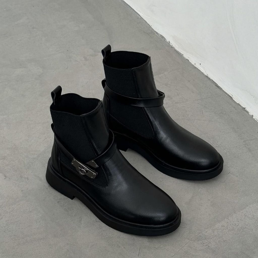 قیمت نیم بوت قفلی هرمس زنانه