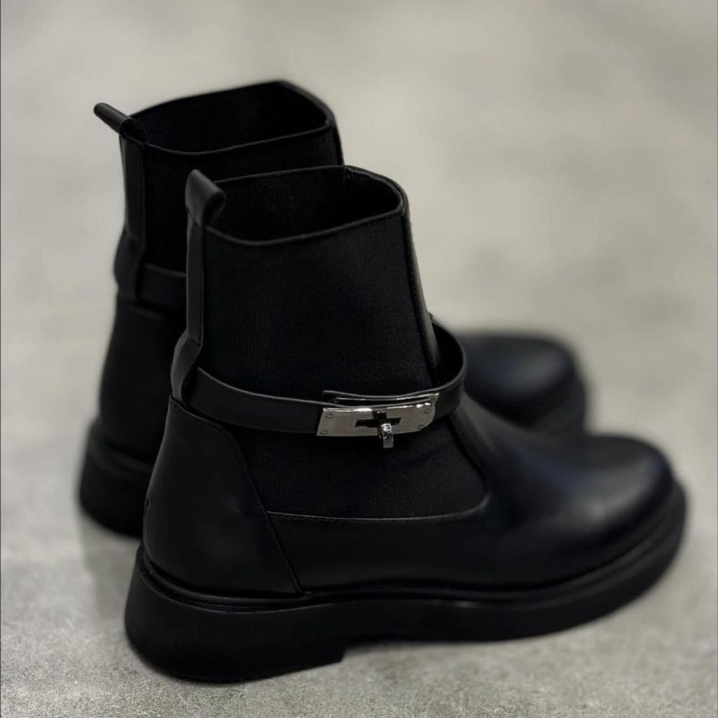 قیمت نیم بوت قفلی هرمس زنانه