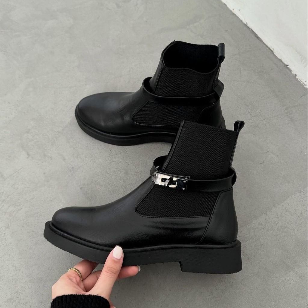 خرید آنلاین نیم بوت قفلی هرمس زنانه