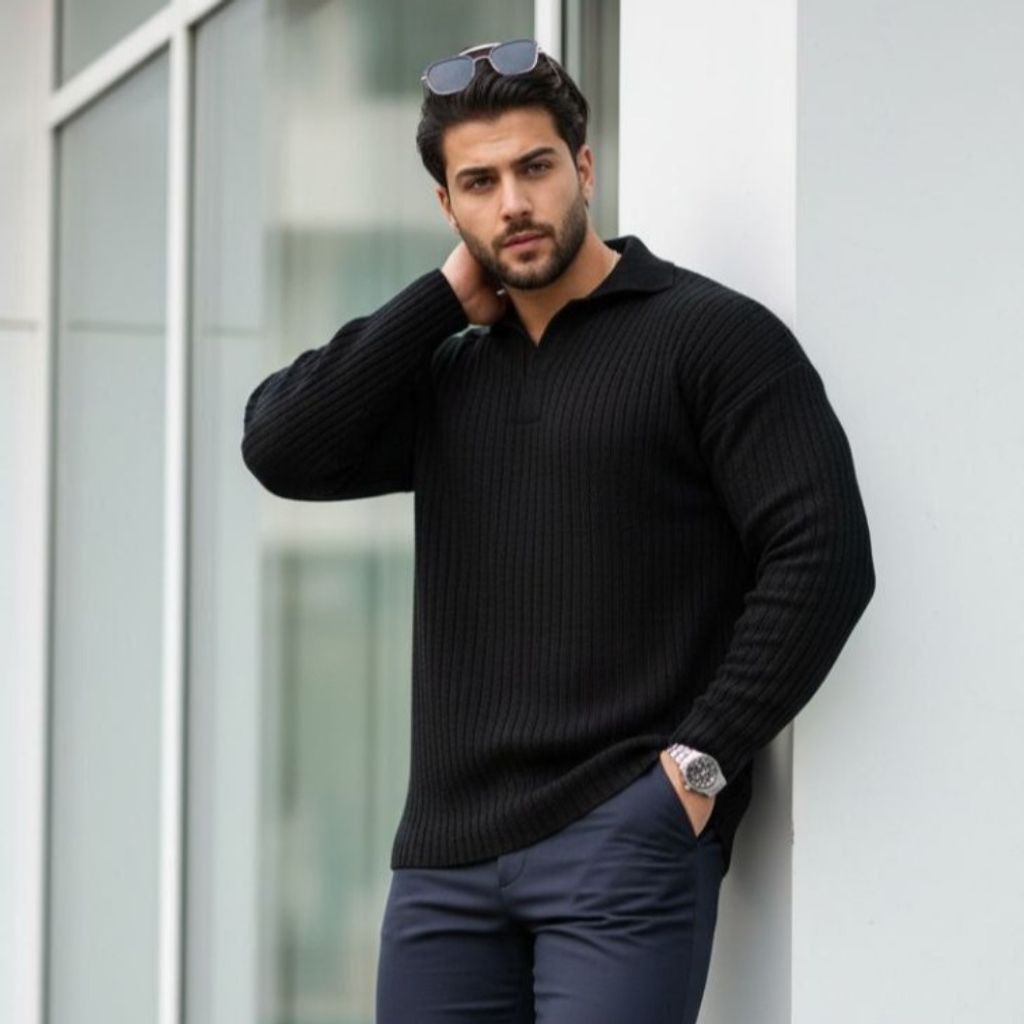 فروش اینترنتی بلوز بافت مردانه نورا