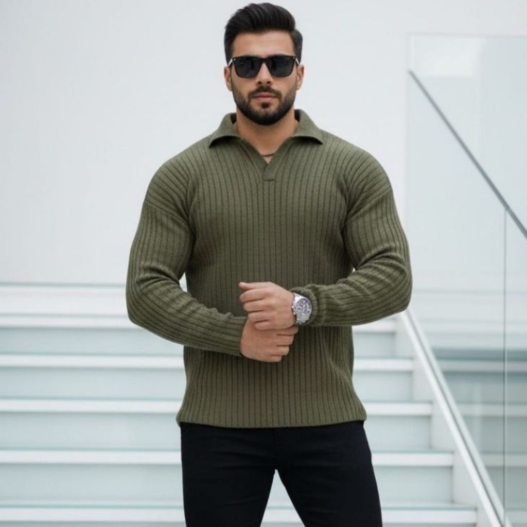 فروش اینترنتی بلوز بافت مردانه نورا