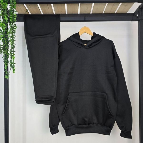 ست هودی شلوار کلاهدار نورا