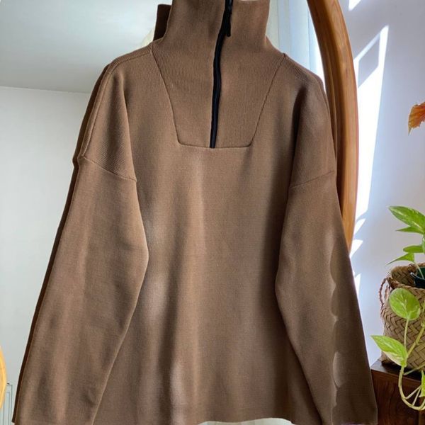 بلوز بافت نیم زیپ هلسا
