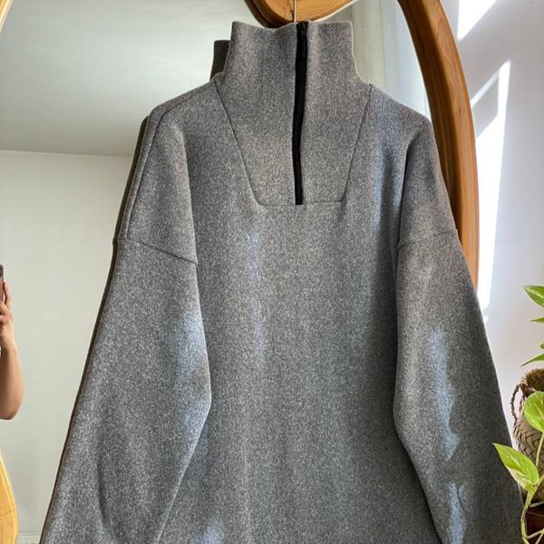 بلوز بافت نیم زیپ هلسا