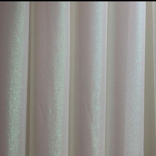 پرده پانچی دوخته شده آماده در سه سایز