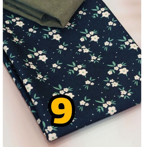 پارچه مخمل کبریتی طرحدار